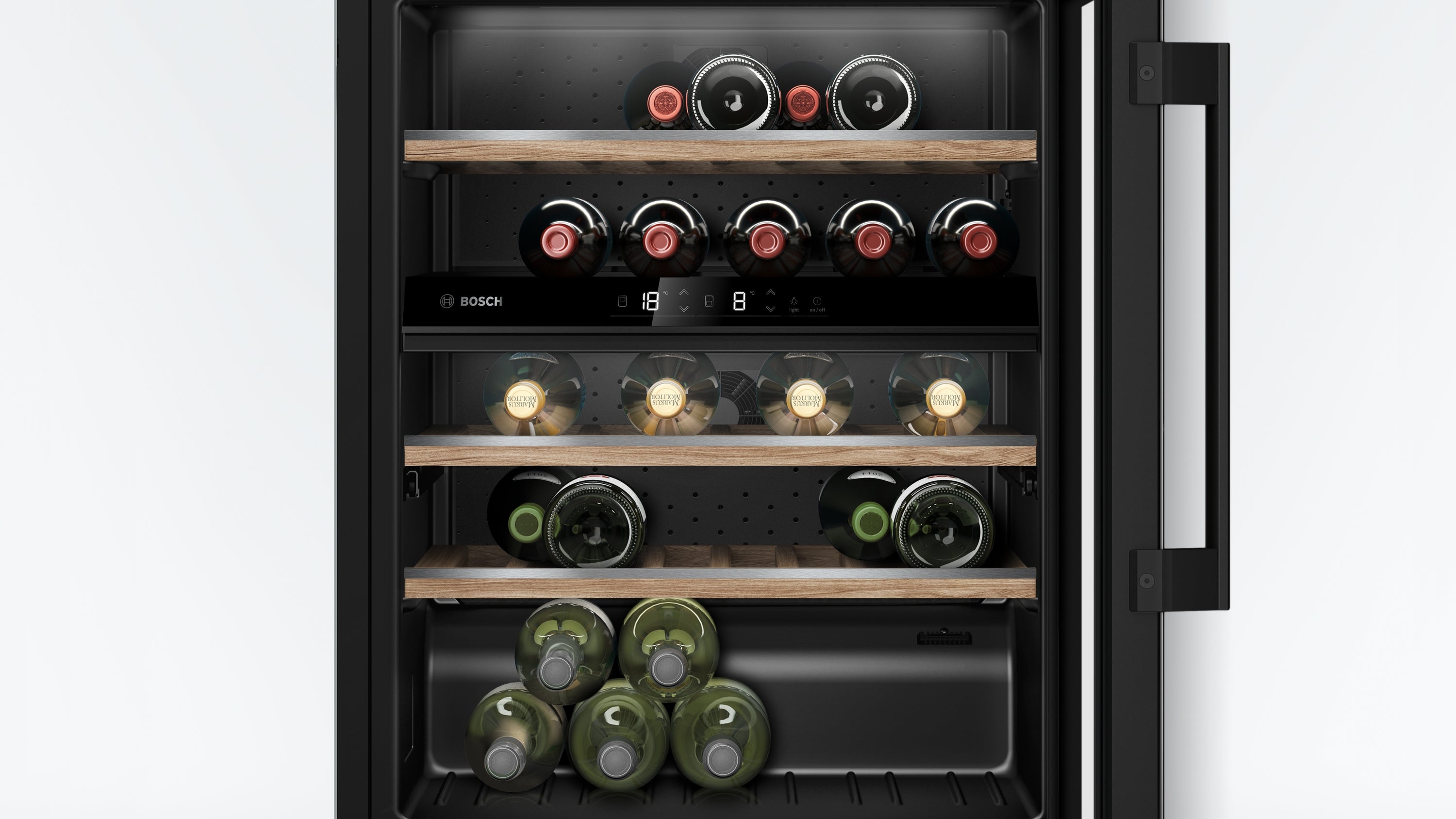 Series 6, Built-in wine cooler, 81.8 x 59.8 cm, KUW21AHG0