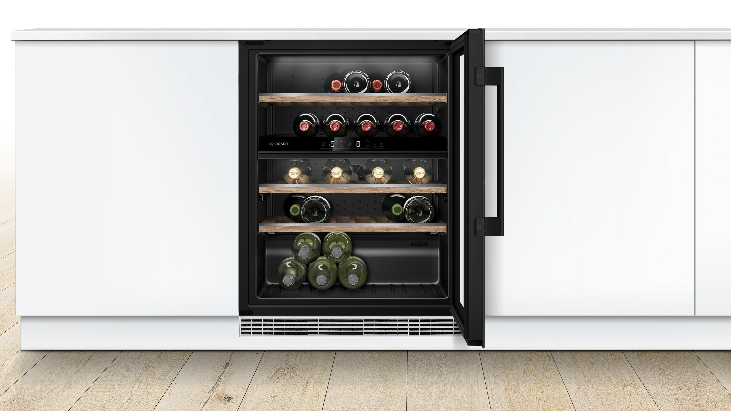 Series 6, Built-in wine cooler, 81.8 x 59.8 cm, KUW21AHG0